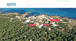 Desktop Screenshot of apartamentospascual.com